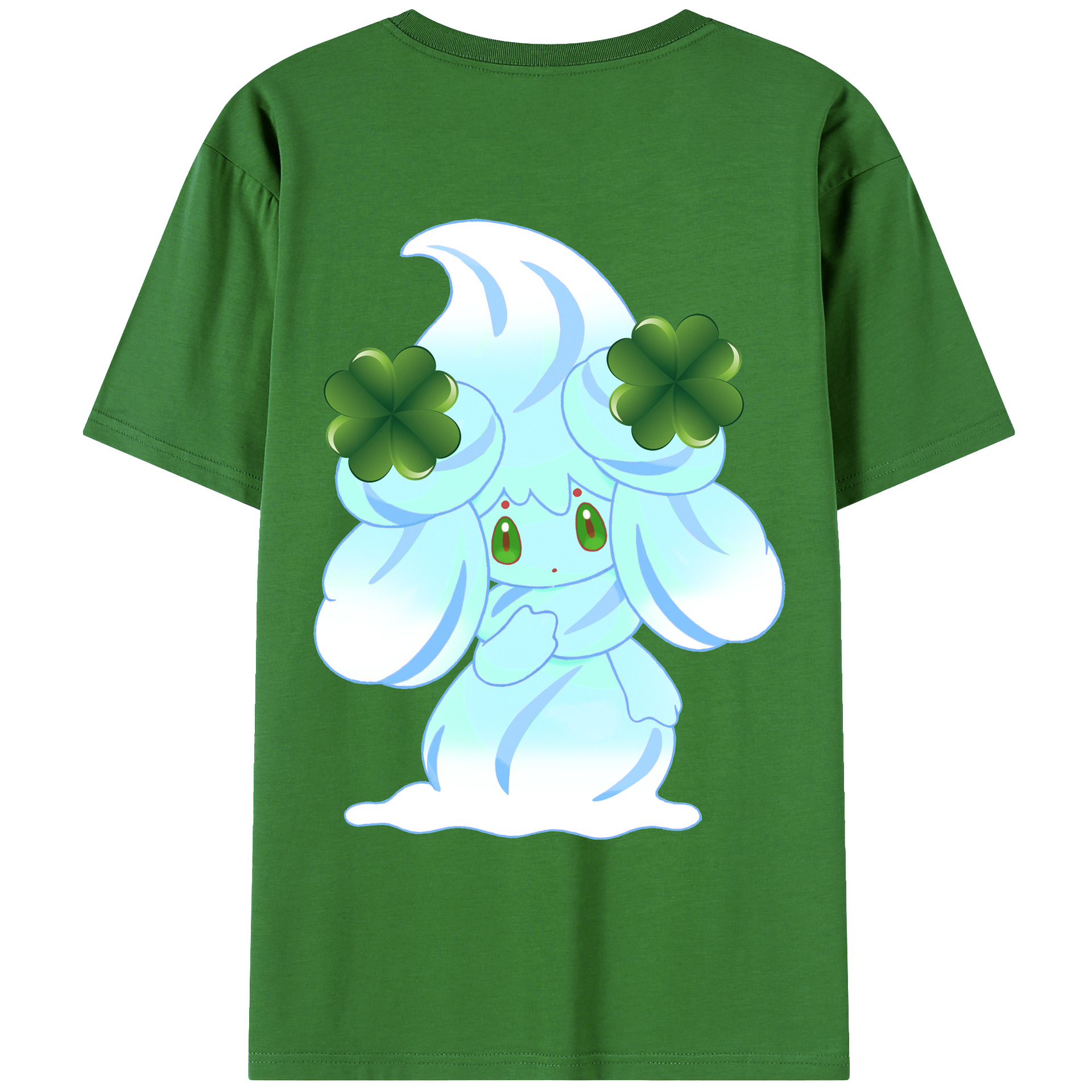 （画像用） ポケットモンスター Pokémon レディース半袖Tシャツ(バックプリント)